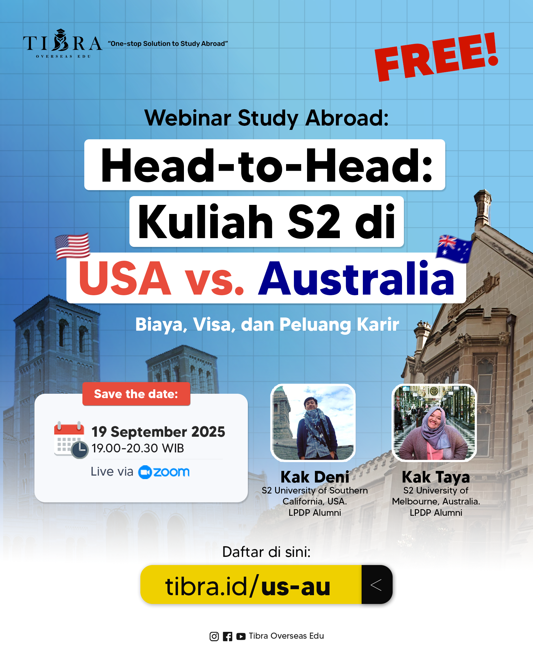 Webinar: Study Abroad (USA vs Australia)