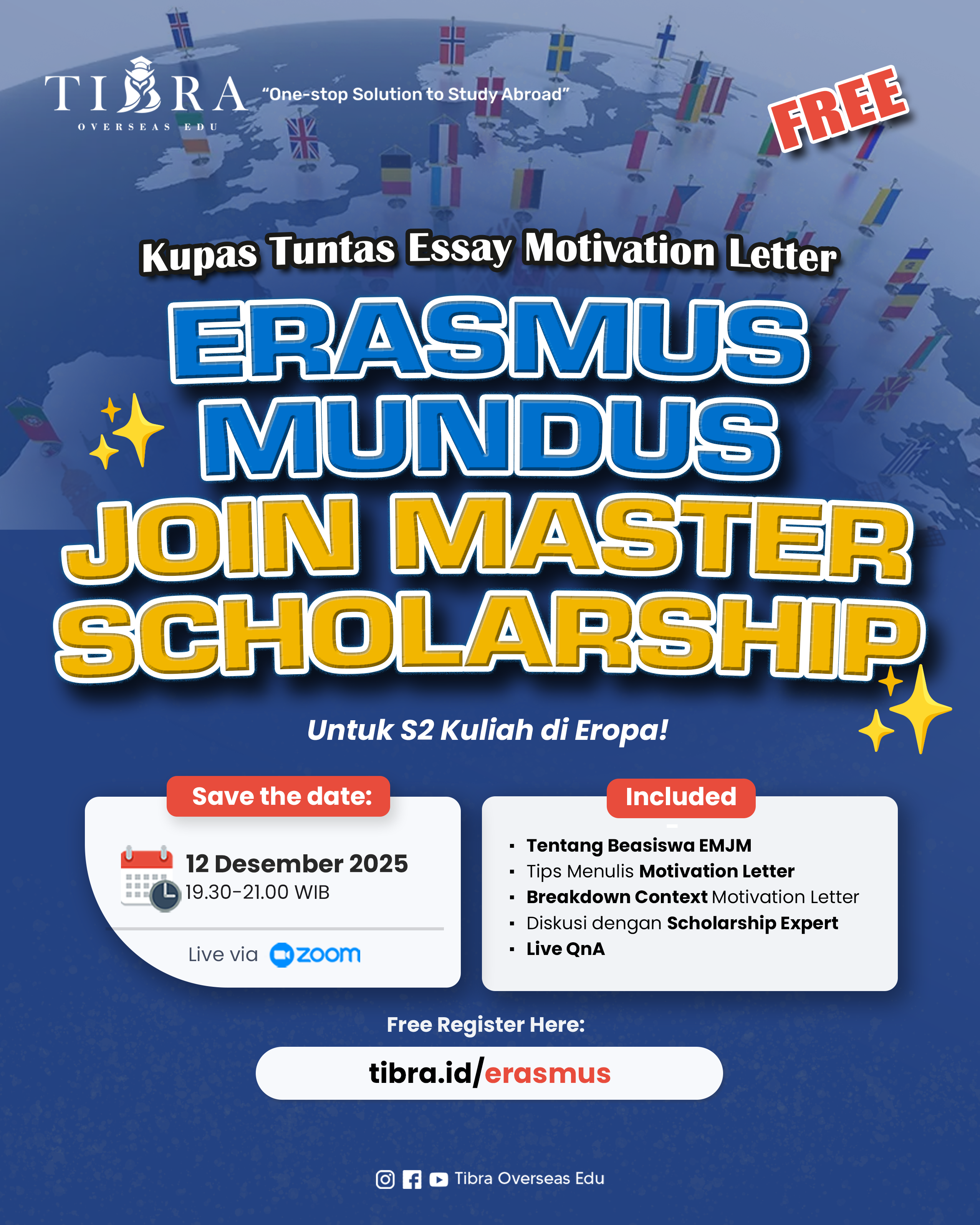 Kupas Tuntas Essay Motivation Letter: Erasmus Mundus Join Master Scholarship